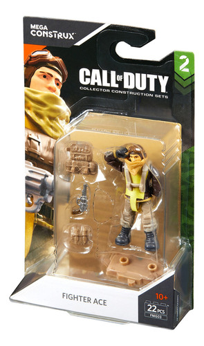 Juego De Construcción Piloto Mega Construx Call Of Duty Ww2