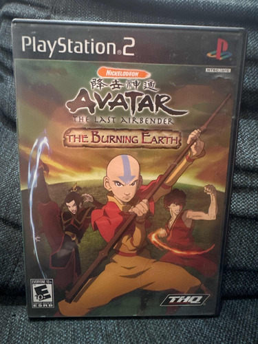Avatar The Last Airbender The Burning Earth Playstation 2 Ps