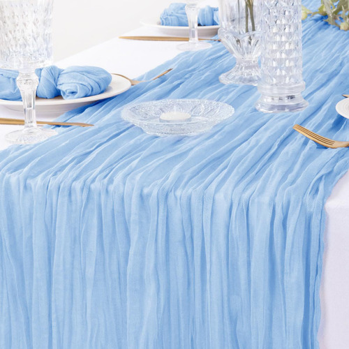 Mantel De Gasa De Gasa Para Mesa, 1 Pieza, Gasa, Estopilla A