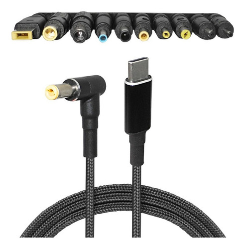 . .. Adaptador De Corriente Usb C For Escribir Conector De