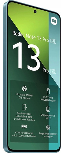 Xiaomi Redmi Note 13 Pro 16 Gb/512 Gb 5g Azul