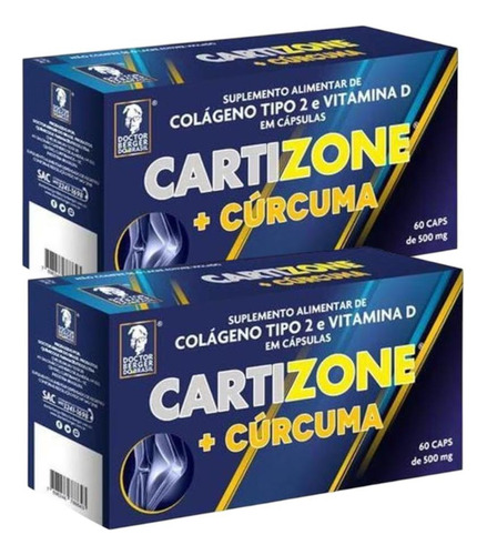 Kit Cartizone Com 2 Caixas De 60 Cápsulas Cada