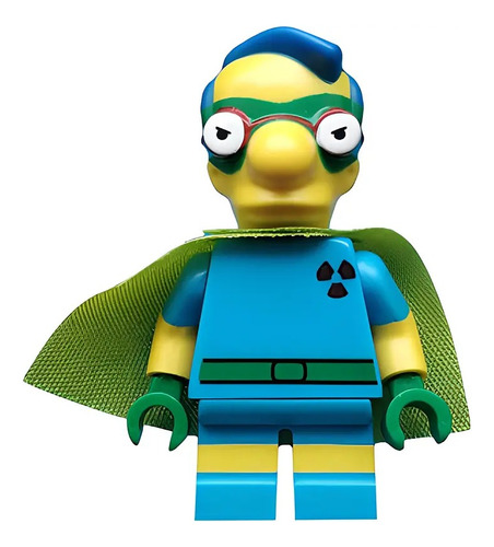 Lego Minifigura Los Simpsons - Fallout Boy Milhouse