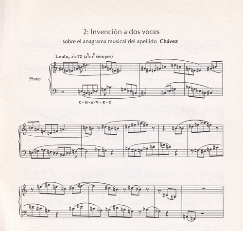 Dos Ensayos Para Piano.