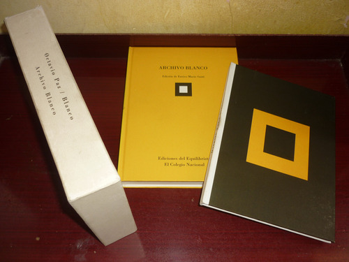 Blanco Y Archivo Blanco/ Octavio Paz, Original (Usado)