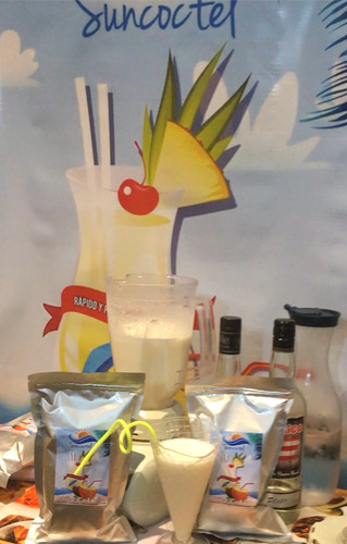 Piña Colada Artesanal En Polvo:alto Rendimiento-100g=1litro