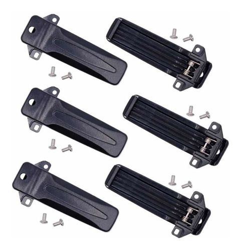 Clip Para Radios De Comunicación Kenwood Kit Por 6 Clip