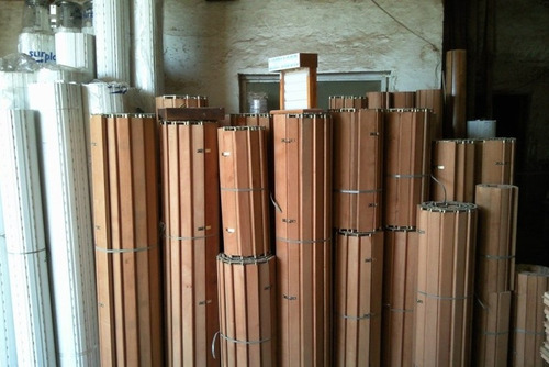 Imagen 3 de 3 de Cortinas/persianas Plásticas De Enrollar Pvc Reforzadas