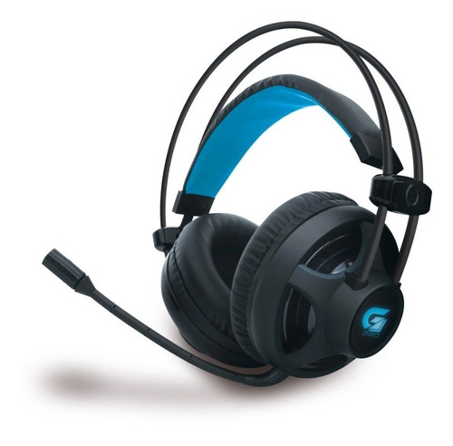 Imagem 1 de 5 de Headset Gamer Com Microfone Fortrek G Pro H2 - Preto Azul