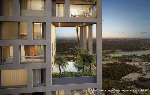 Imagem 20 de 30 de Apartamento Com 3 Dormitórios À Venda Com 286.97m² Por R$ 3.658.000,00 No Bairro Ecoville - Curitiba / Pr - M2ec-age360