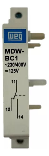 Mdw-bc1-1 Bloco De Contato Auxiliar 1rev 10261573