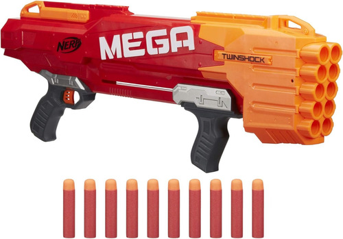 Pistola Juguete Nerf Nstrike Mega Twinshock Nfr