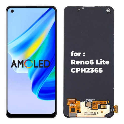 Sjp Pantalla Táctil Amoled Lcd For Oppo Reno6 Lite Cph2365
