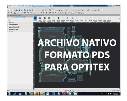 Imagen 4 de 4 de Patrón O Molde Digital Camisera Mujer Con Variaciones
