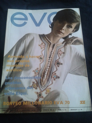 Revista Eva N° 1327 2 De Octubre De 1970