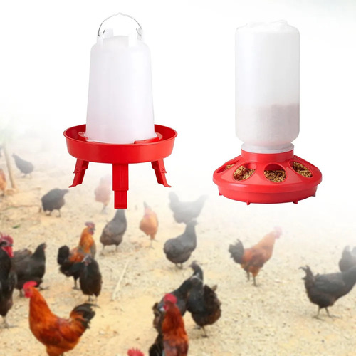 Comedero Para Pollos, Bebedero Para Patos, Contenedor De