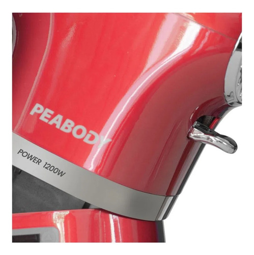 Batidora De Pie Peabody Pe-bm120 Roja 50 Hz X 60 Hz 220 v P2 Color Rojo