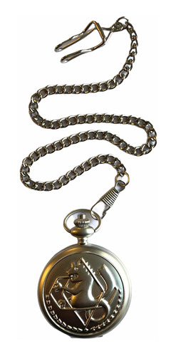 Reloj De Bolsillo Estatal Fullmetal Alchemist Edward Elric 