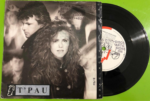 T'pau - China In Your Hand Vinil Single 7. (Usado)