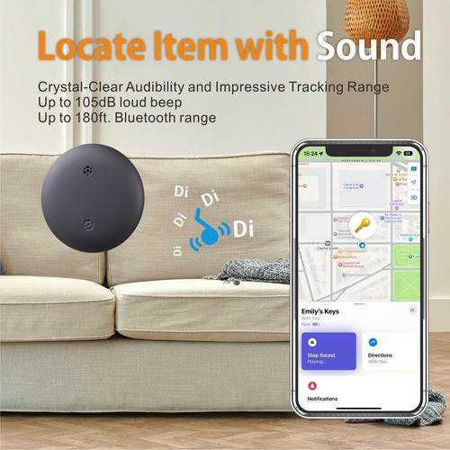 Localizador De Artículos Reyke Smart Tag Air Tracker, Paquet