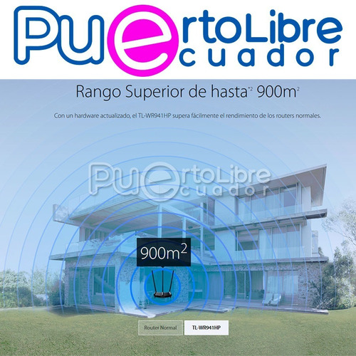 Imagen 6 de 9 de Potente Router Wifi Rompemuros Tp-link 3 Antenas 9 D B I !!!