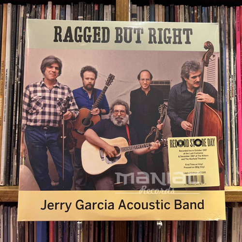 Jerry Garcia Ragged But Right Edicion 2 Vinilos