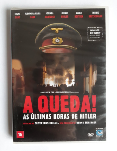 Dvd A Queda ! - As Últimas Horas De Hitler ( Lacrado )
