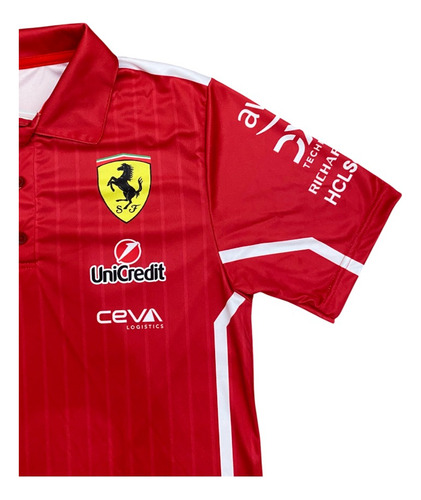 Playera F1 Tipo Polo, Hombre.