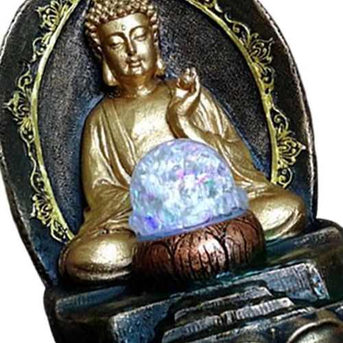 Estatua De Buda Tradicional, Fuente De Agua Para Interiores,
