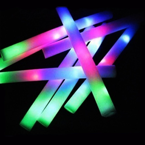 Imagen 7 de 9 de Pack Cotillon Luminoso Combo Fiesta 50 Barras Rompecocos Led