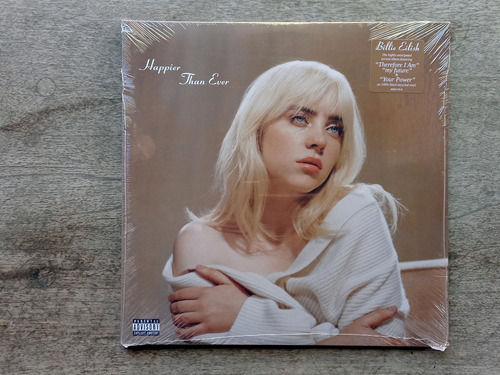 Disco Lp Billie Eilish - Happier Than (2021) Usa Sellado R50