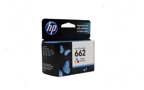 Tinta Hp 662 Tricolor