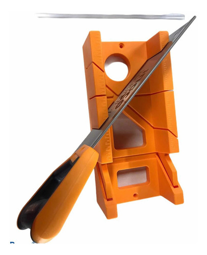 Imagen 2 de 7 de Caja Inglete Con Serrucho Costilla Marca Ingco