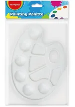 Comprar Paleta Plástica Oval Mezcladora P Pinturas, Acrílicos, Etc.