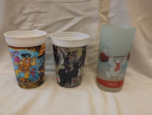 Vasos Colección Pepsi Coca Cola Picapiedras Olimpiadas (Usado)