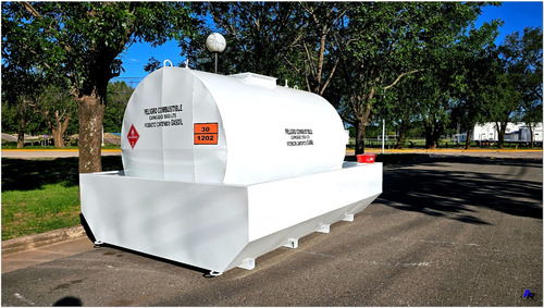 Tanque Estacionario Con Batea Antiderrame 5.000 Lts (tb1005)