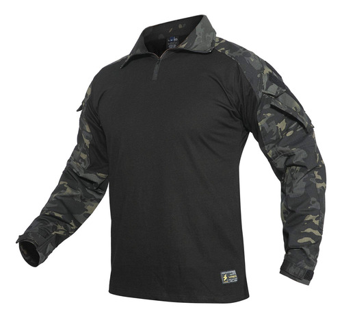 Pavehawke G3 - Camisa De Camuflaje Con Coderas Para Hombre,