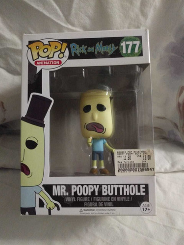 Funko Pop Mr.poopy Butthole 177
