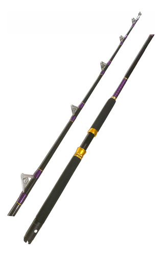 Caña Waterdog Thor 1tramo 1,95m 80lbs Pesca Pesada Embarcada