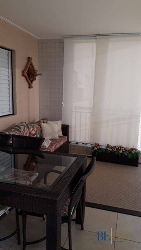 Imagem 6 de 15 de Apartamento 91 M - Água Rasa - Sacada Gourmet - Estuda Permuta - Ap00529e