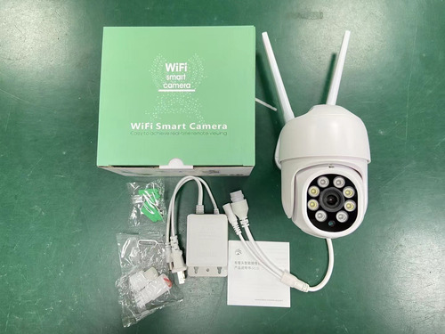 Camara De Seguridad Ip Wifi Robotizada 360° Para Exteriores