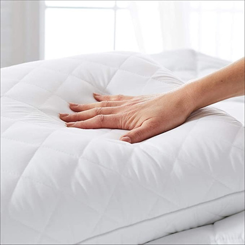 Imagen 2 de 4 de Protector De Almohadas Impermeable Acolchado Deluxe Ducarsil