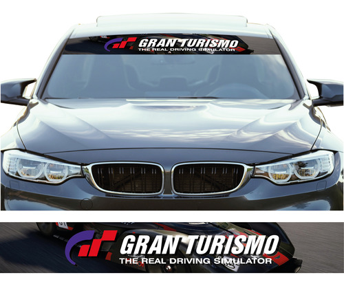 Calcomania Gran Turismo Parbrisas Autos Tuning Impresion G11