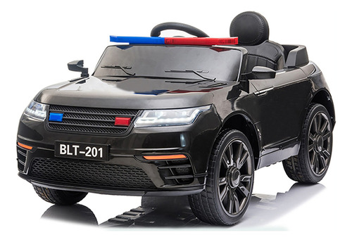 Carro Moto Electrico Niño Range Rover Ctrol Llan Caucho X003 Color Negro