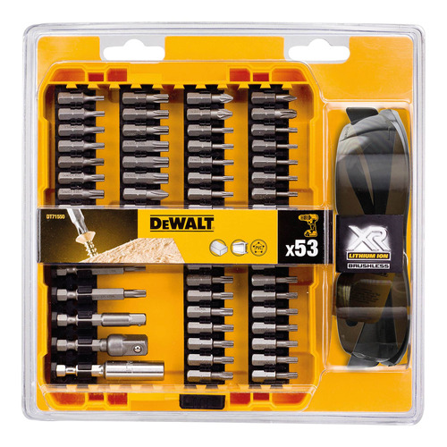 Set 52 Piezas Atornillar + Gafas Oscuras Dewalt Dt71550-qz