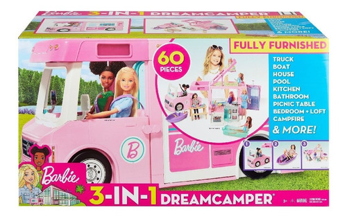 Camper Barbie De Lujo