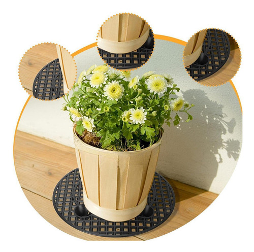 6x Nivel De Planta Pot De Elevación De Ascensor 30cmx2cm
