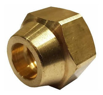 Imagen 2 de 4 de Tuerca Balona De Bronce 3/8 Aire Y Refrigeracion