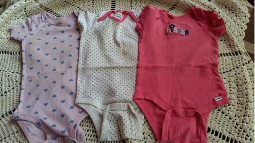 3 Bodys Para Bebés Talla 24 Meses Us $ 8,00