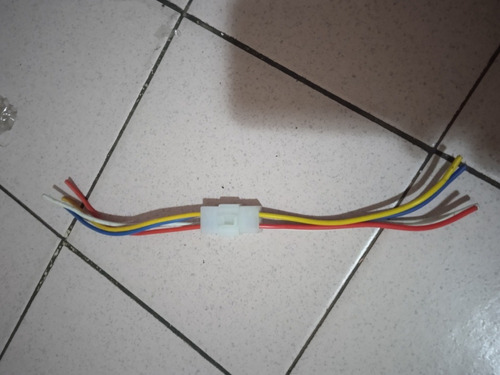 Conector Electroventilador Macho Hembra 4 Cables